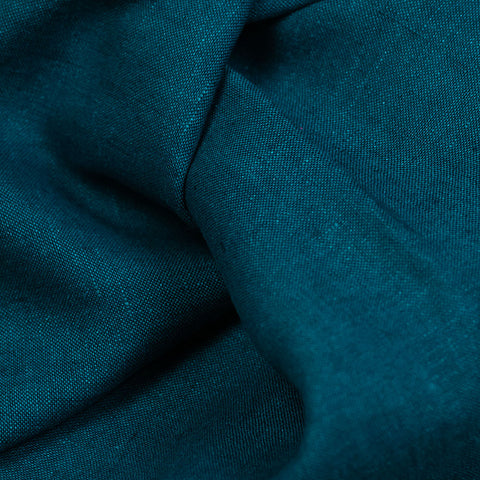 Yarn-dyed Linen Dark Teal