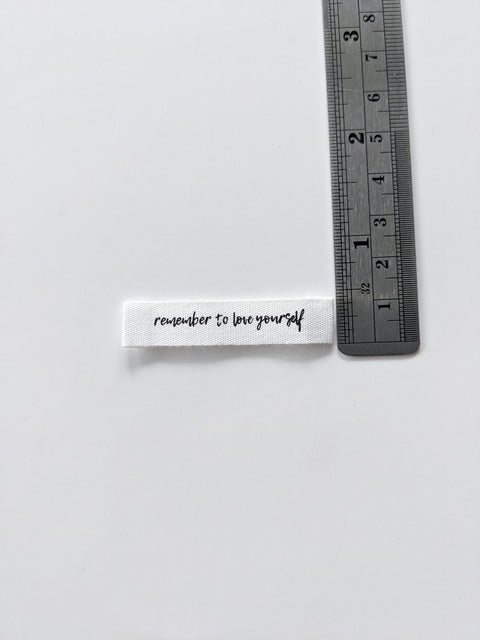 Remember to Love Yourself