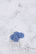 Retro Zig-Zags 2 Hole Blue