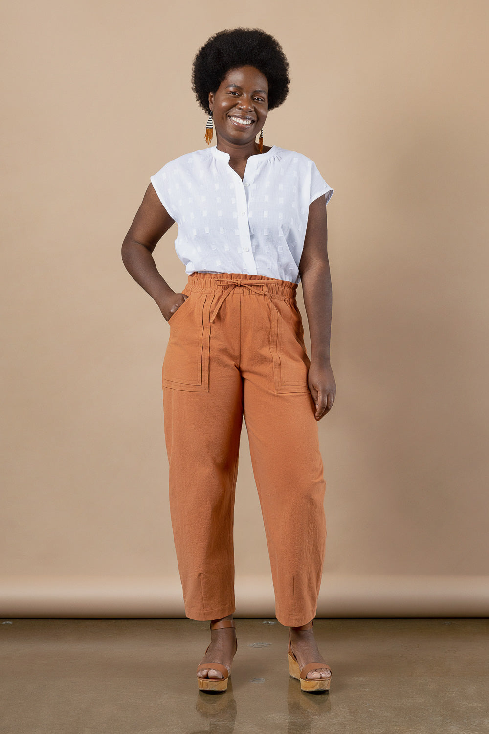 Sepia Pants + Shorts