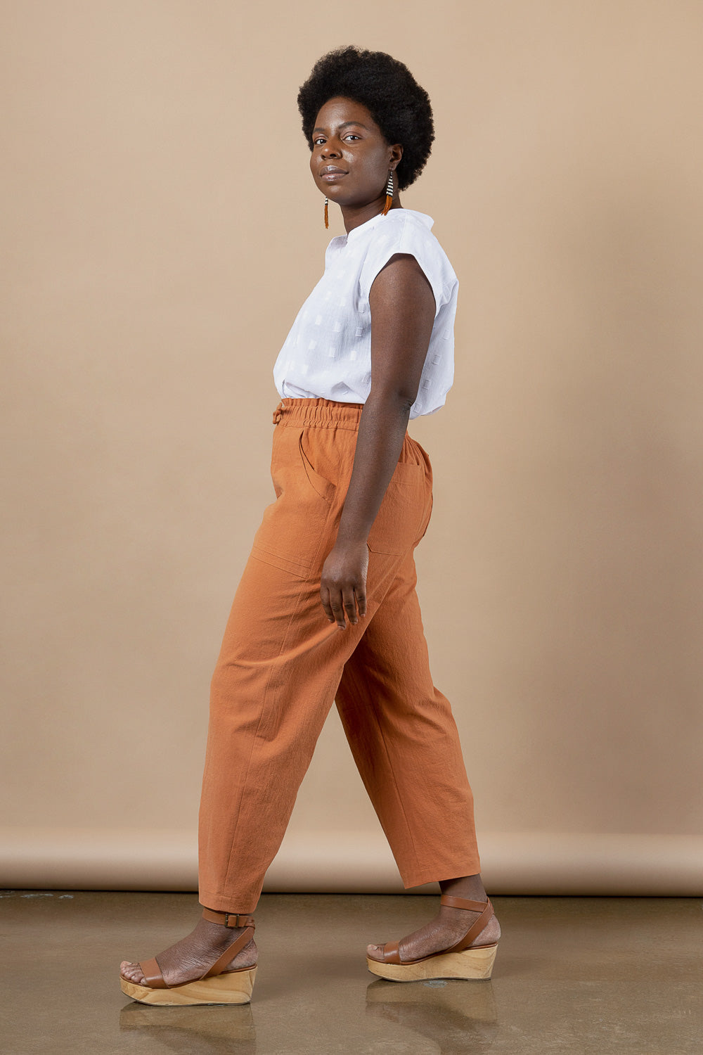 Sepia Pants + Shorts