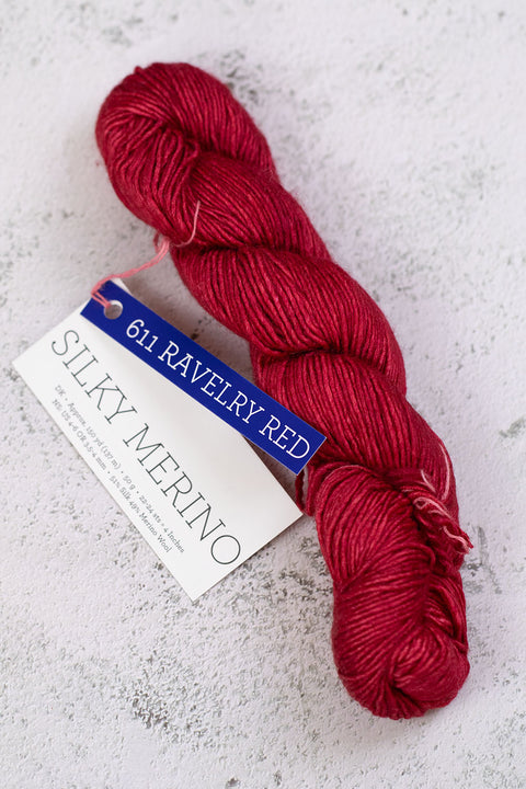 Silky Merino #611 Ravelry Red