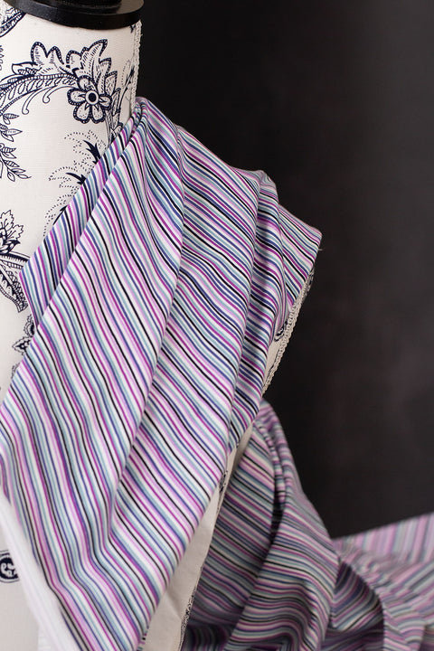 Avalana Jersey Green/Pink/Purple Stripes