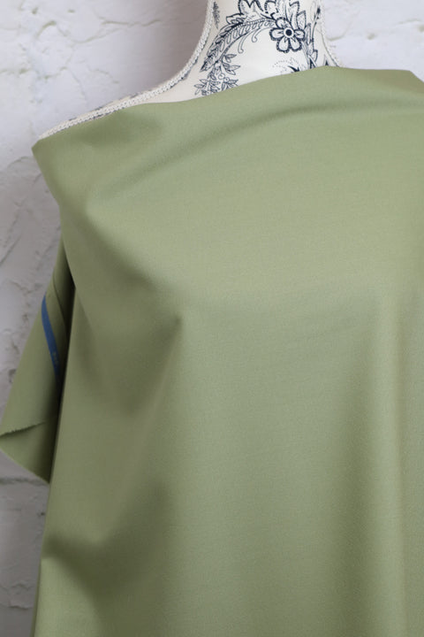 Josephine Wool Crepe Olive