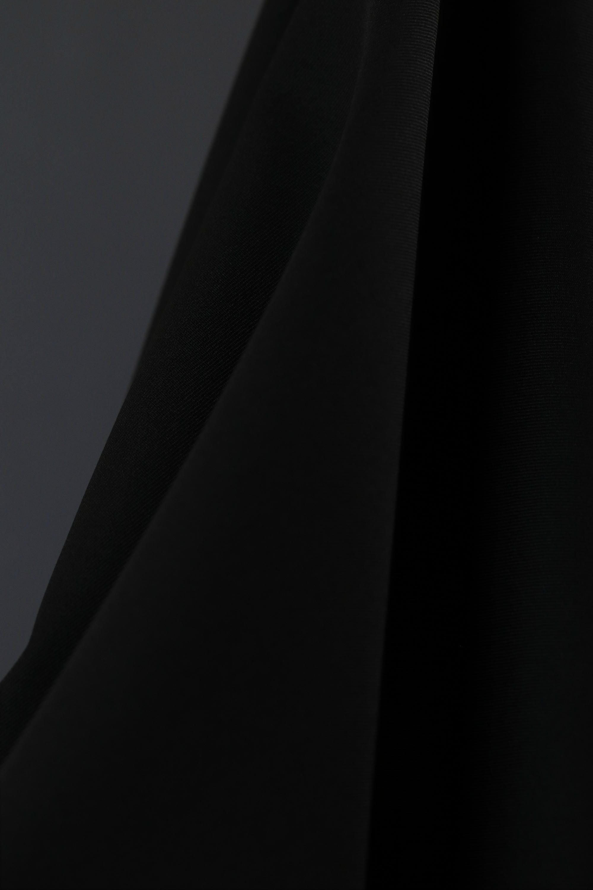 Wool Twill Black