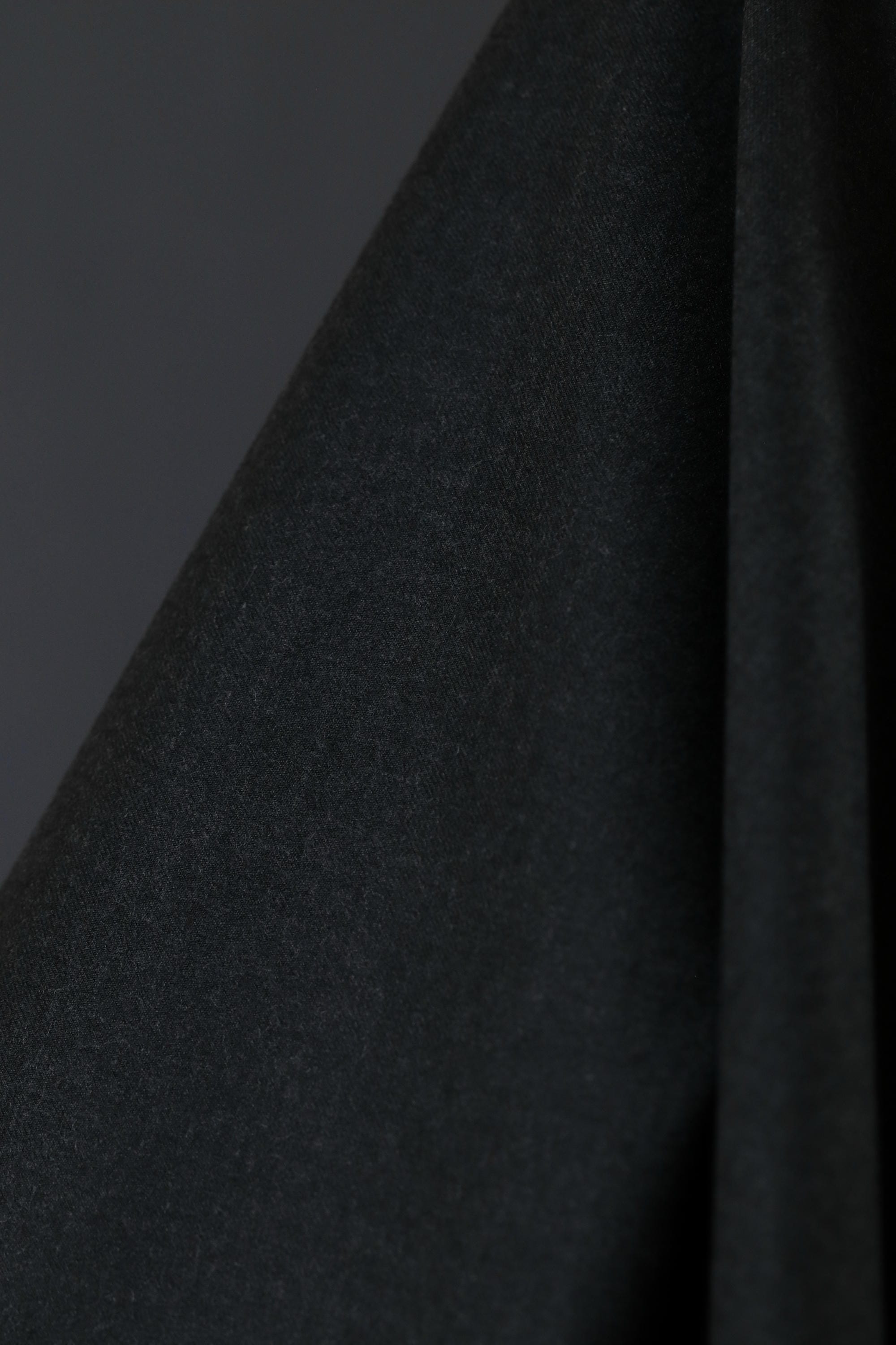 Wool Twill Charcoal