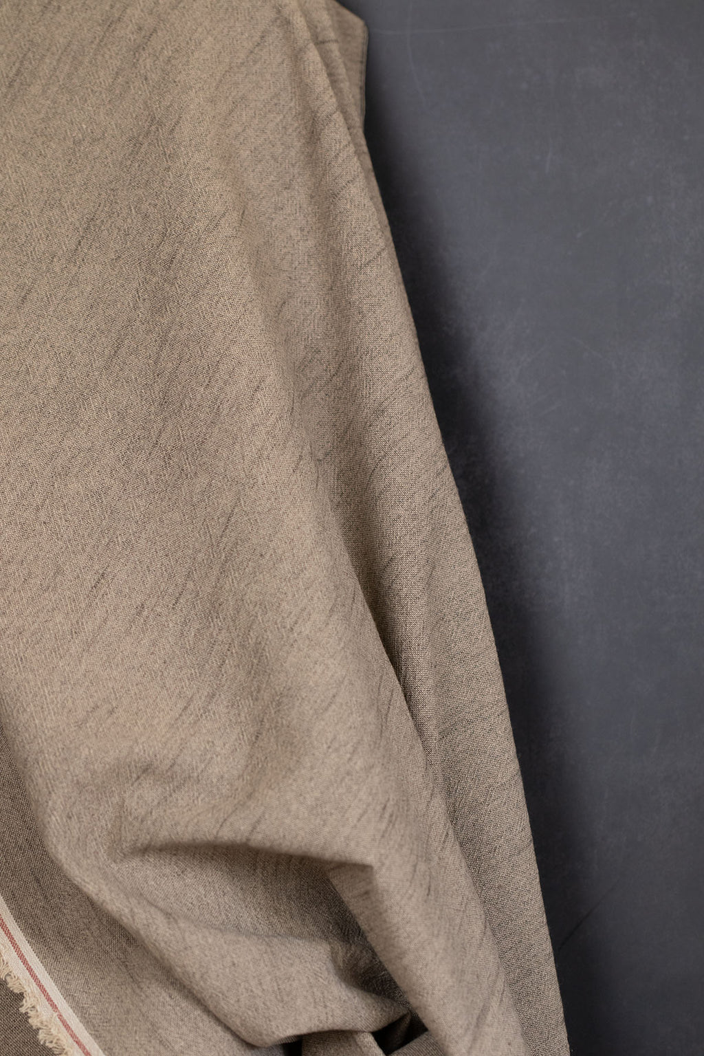 Textured Cotton Twill Natural