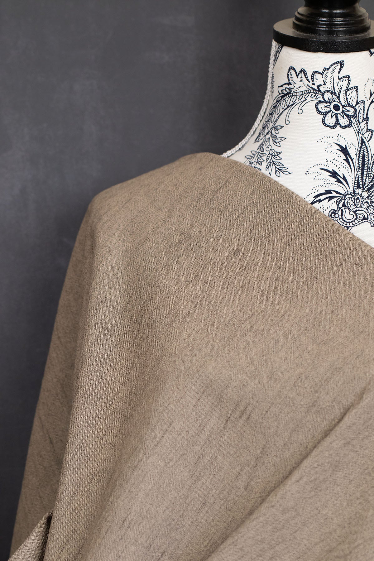Textured Cotton Twill Natural