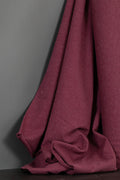 Vanessa Melange Cotton Jersey Bordeaux Remnant