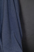 Vanessa Melange Cotton Jersey Dark Blue
