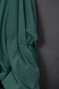 Vanessa Melange Cotton Jersey Dark Green