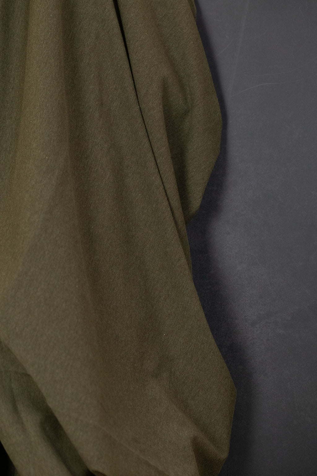 Vanessa Melange Cotton Jersey Khaki Green