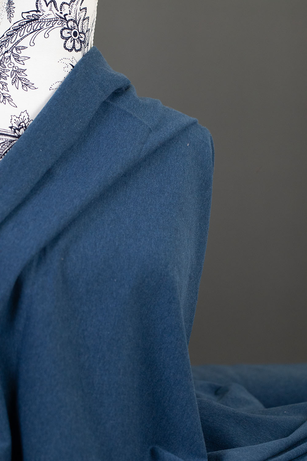 Vanessa Melange Cotton Jersey Teal