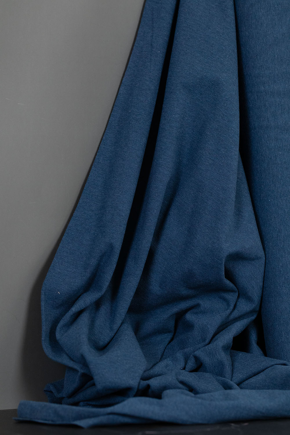 Vanessa Melange Cotton Jersey Teal