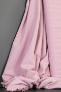 Vanessa Melange Cotton Jersey Rose
