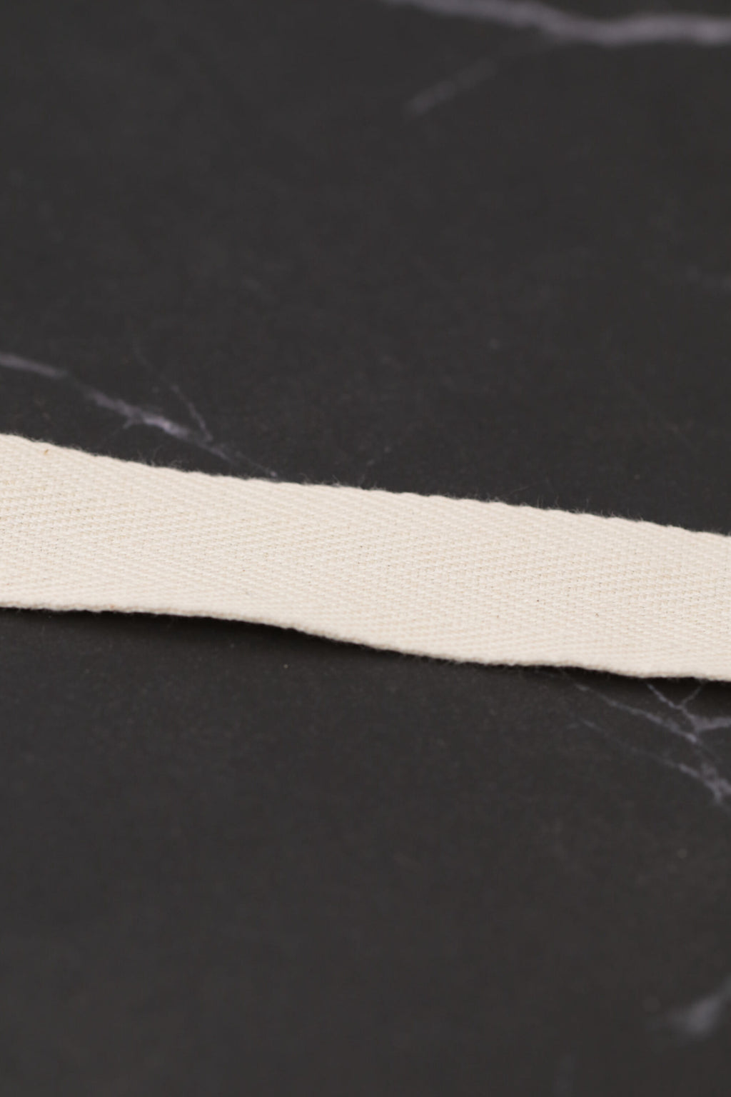 Herringbone Webbing 25mm Natural
