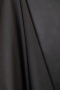 Wool/Cotton Twill Melange Blackened Pearl