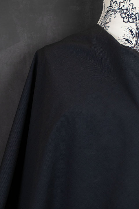Wool Crepe Pinstripes