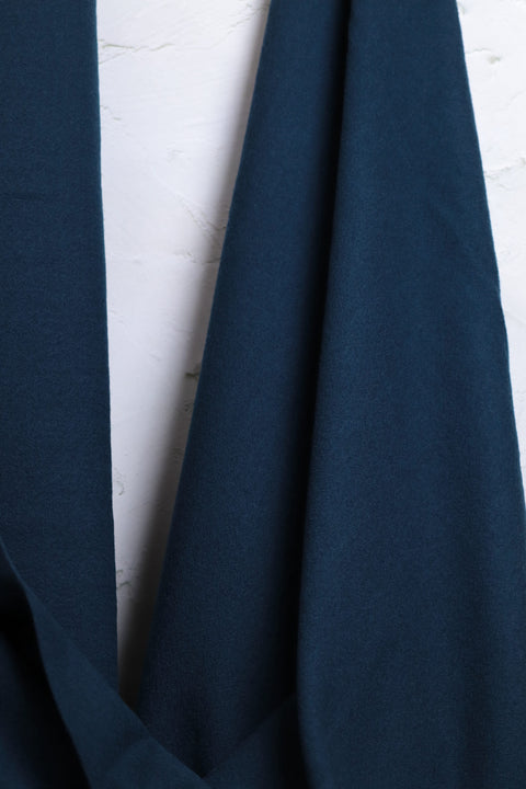 Japanese Worsted Wool Gauze Deep Sea