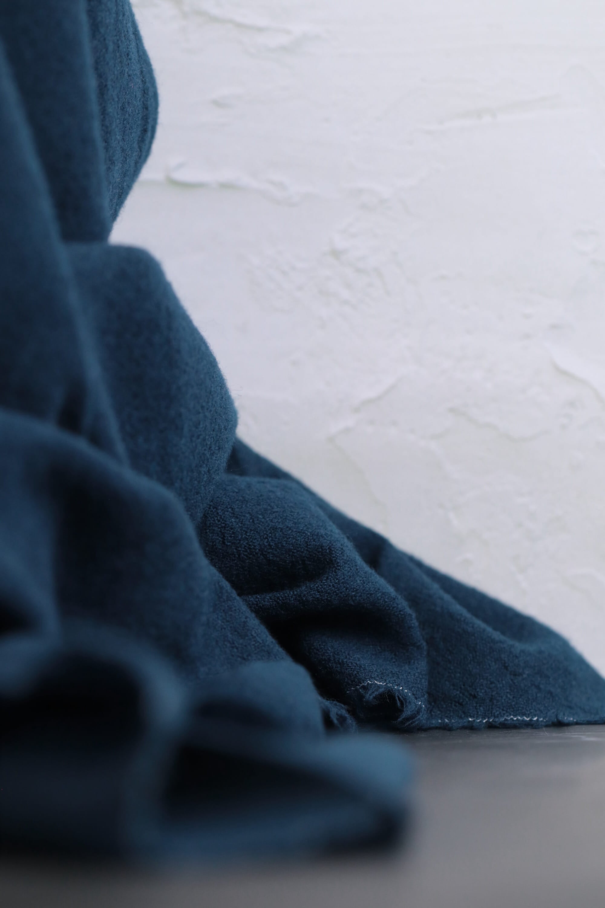 Japanese Worsted Wool Gauze Deep Sea