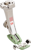 Zipper Foot with Non-stick Sole and Guide #54