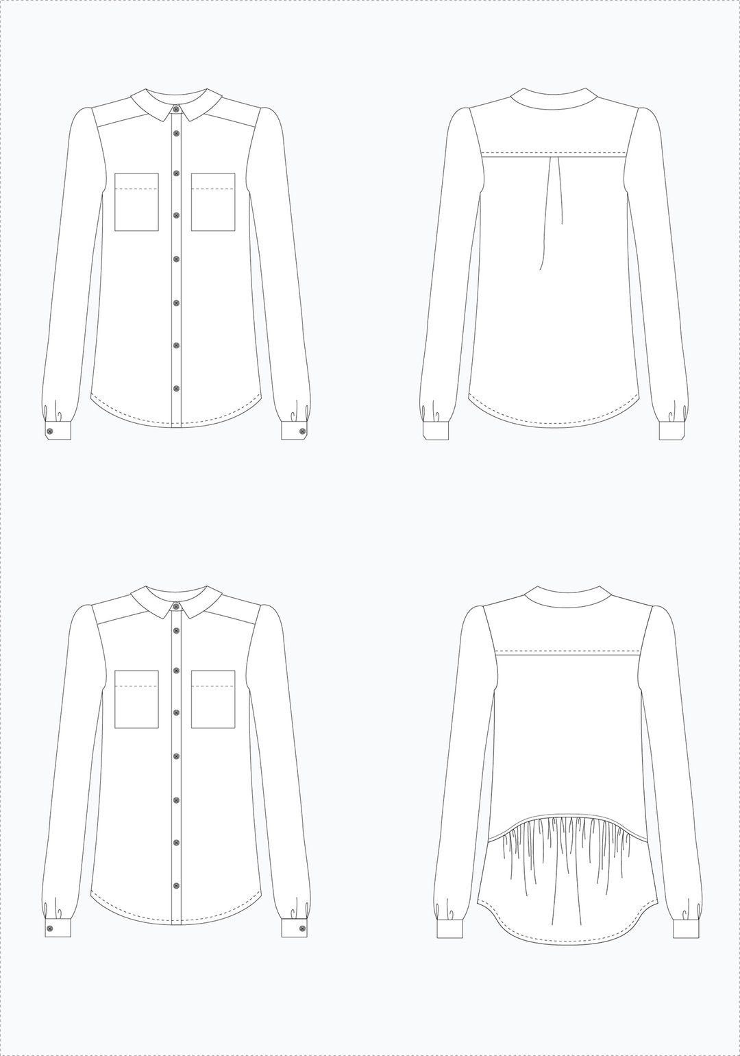 Archer Button Up