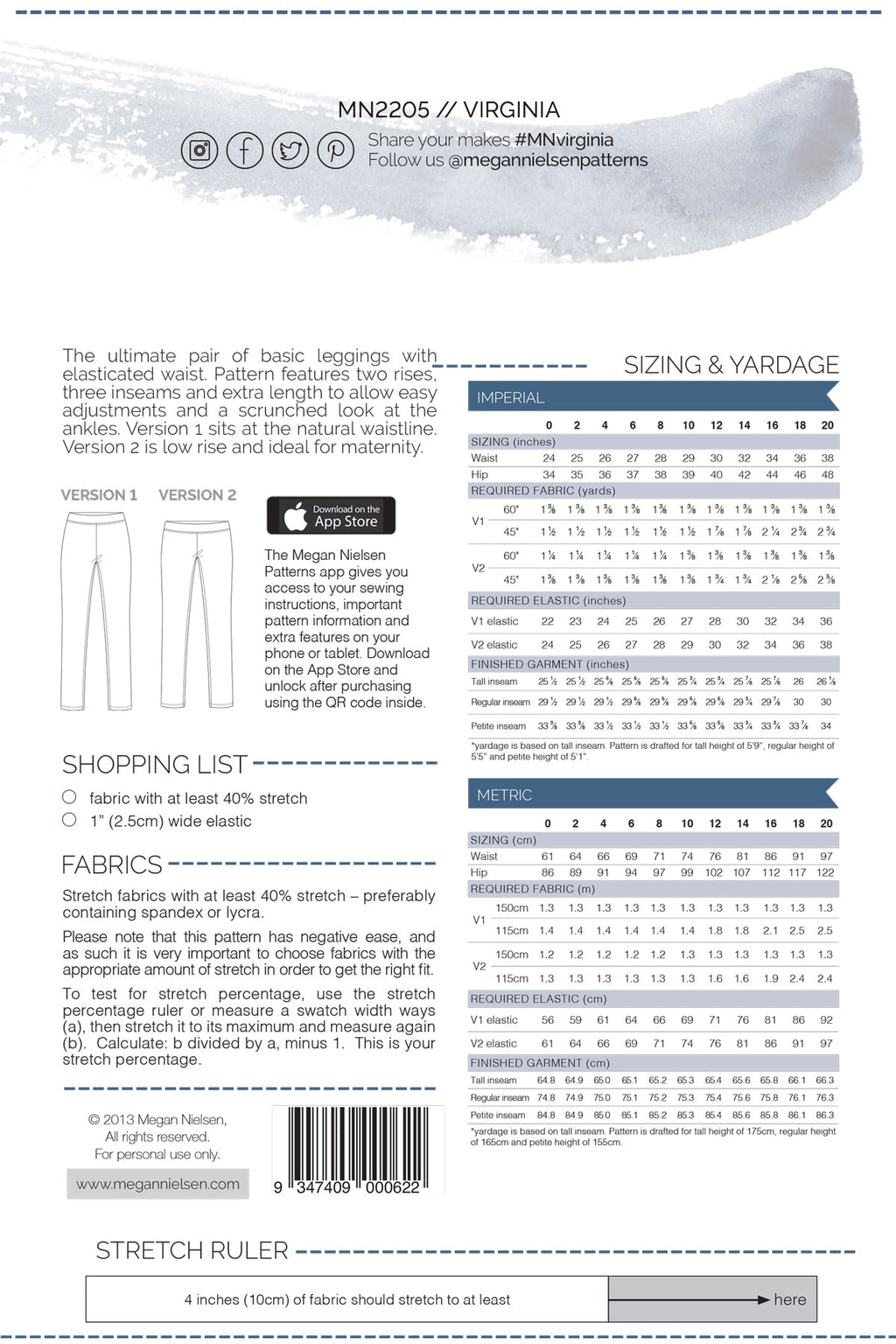 Virginia Leggings #MN2205