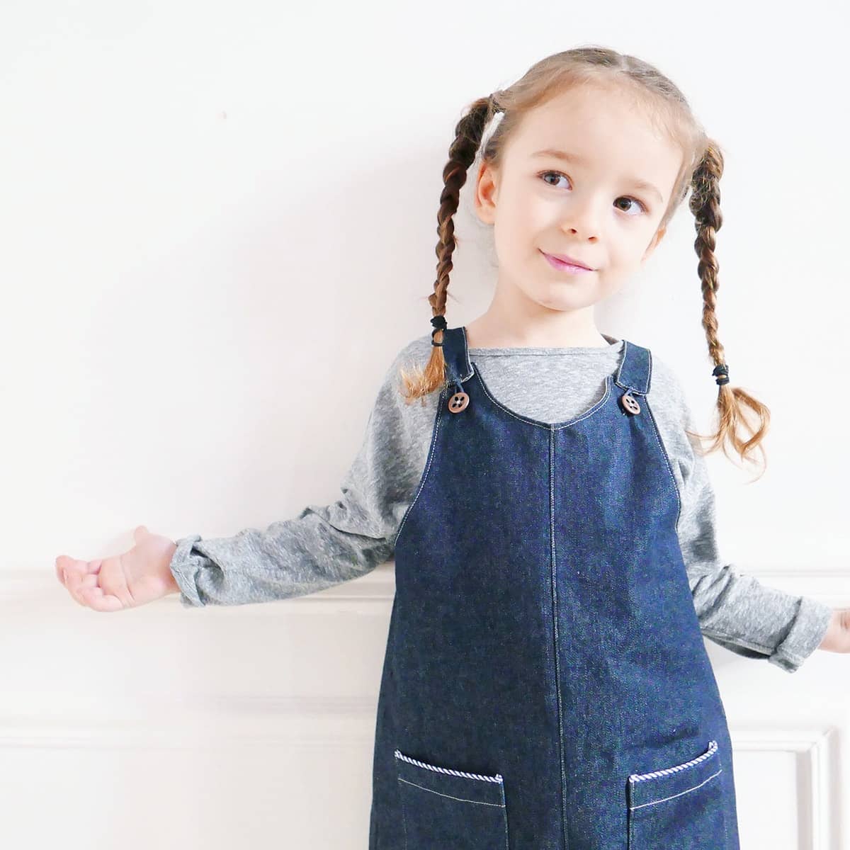 London Dress & Short Overalls — 6M–4Y
