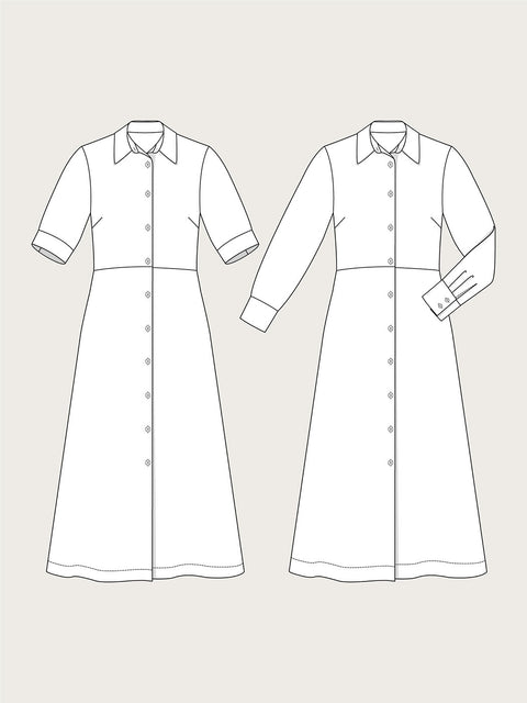 Shirt Dress sketches