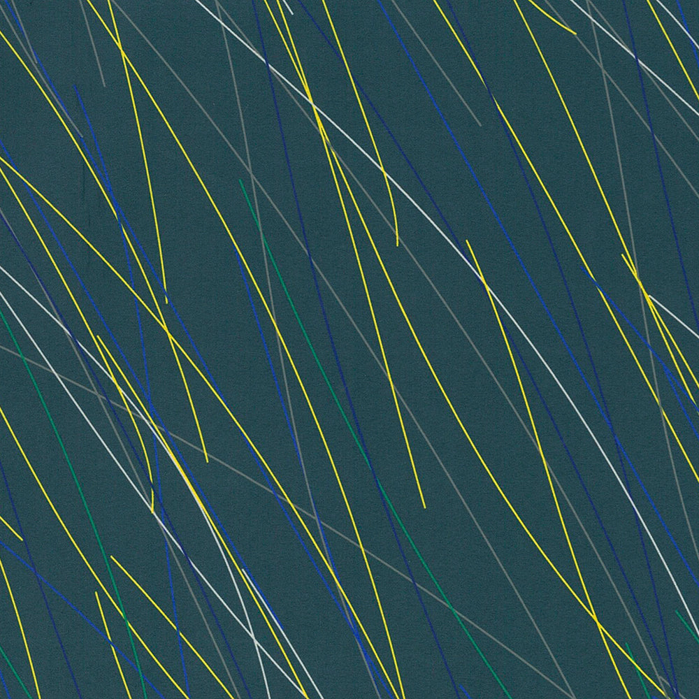 Kokka Tricoté Mur Laminate - Shower Teal
