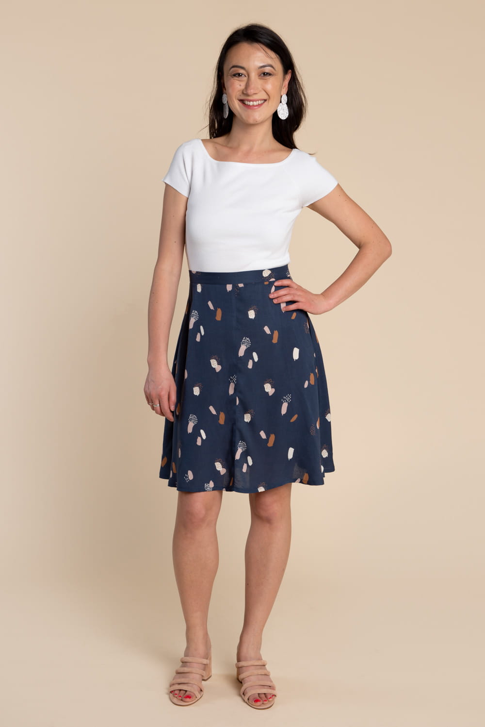 Fiore Skirt Pattern Rome Collection No. 18