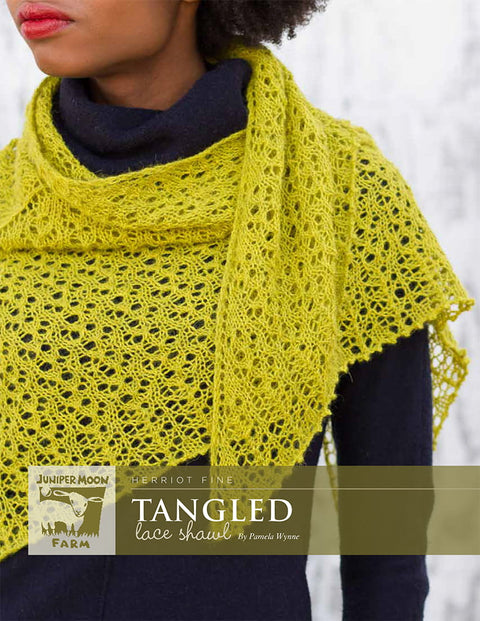 Tangled Lace Shawl by Pamela Wynne