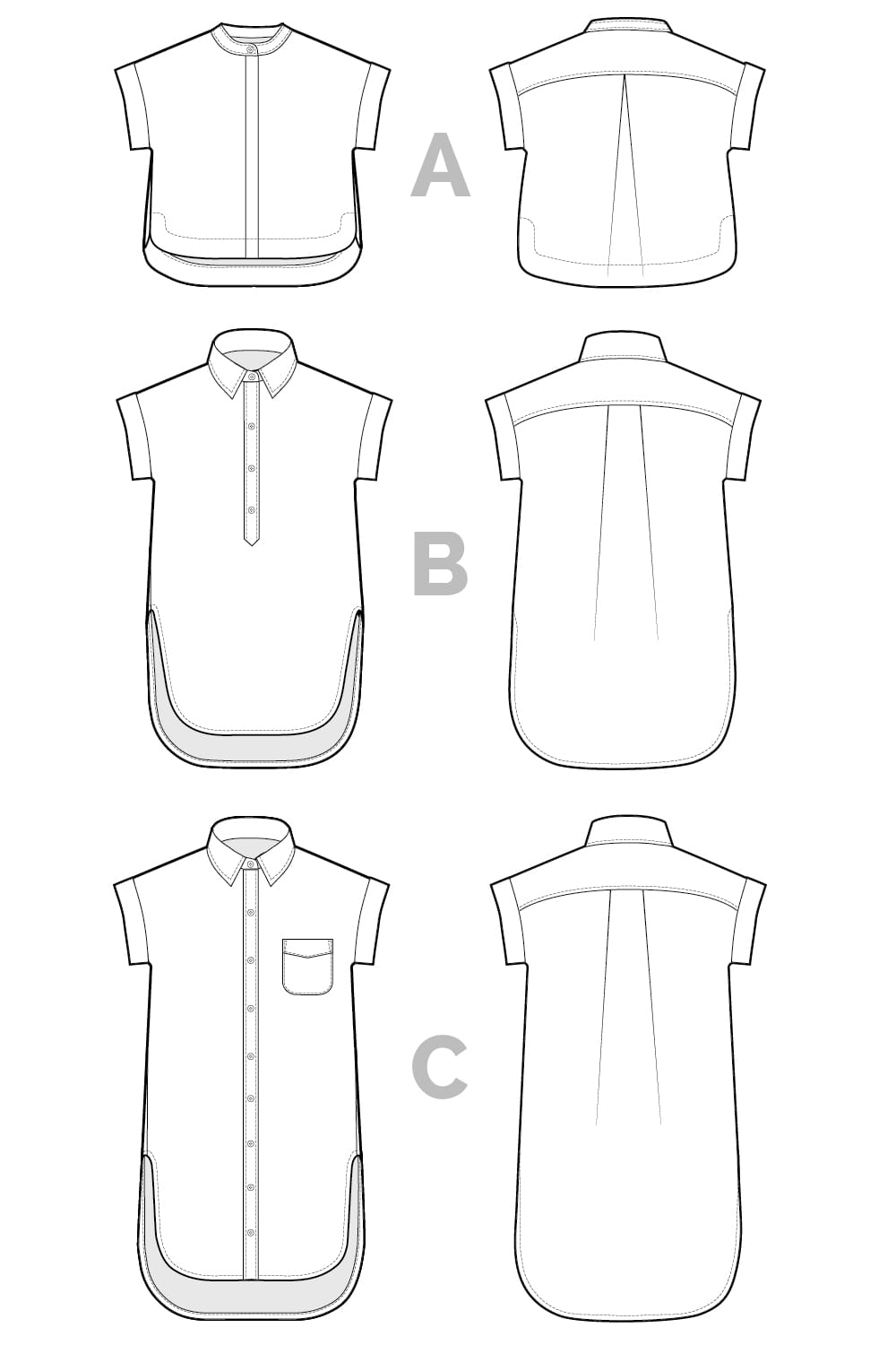 Kalle Shirt and Shirtdress No. 11