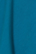 Bella Yarn Dyed Cotton Jersey Turquiose/Grey