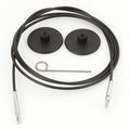 Nylon Cable Black Silver