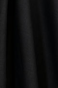 European Plain Dyed Linen Black