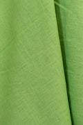 European Plain Dyed Linen Avocado
