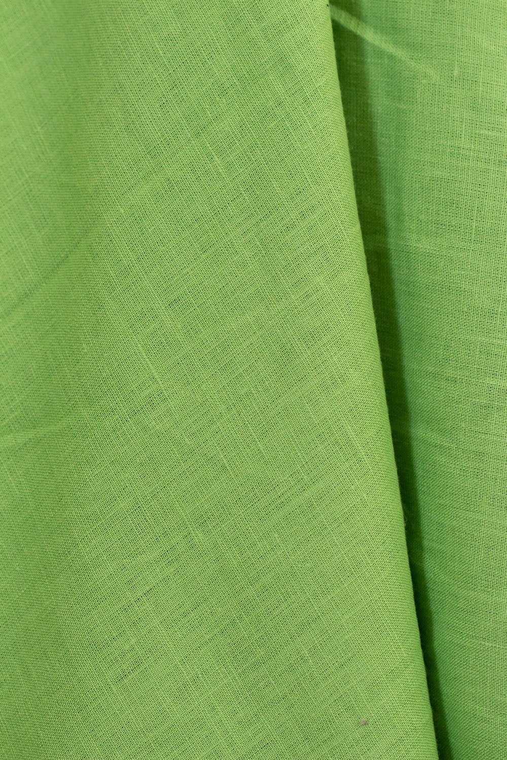 European Plain Dyed Linen Avocado