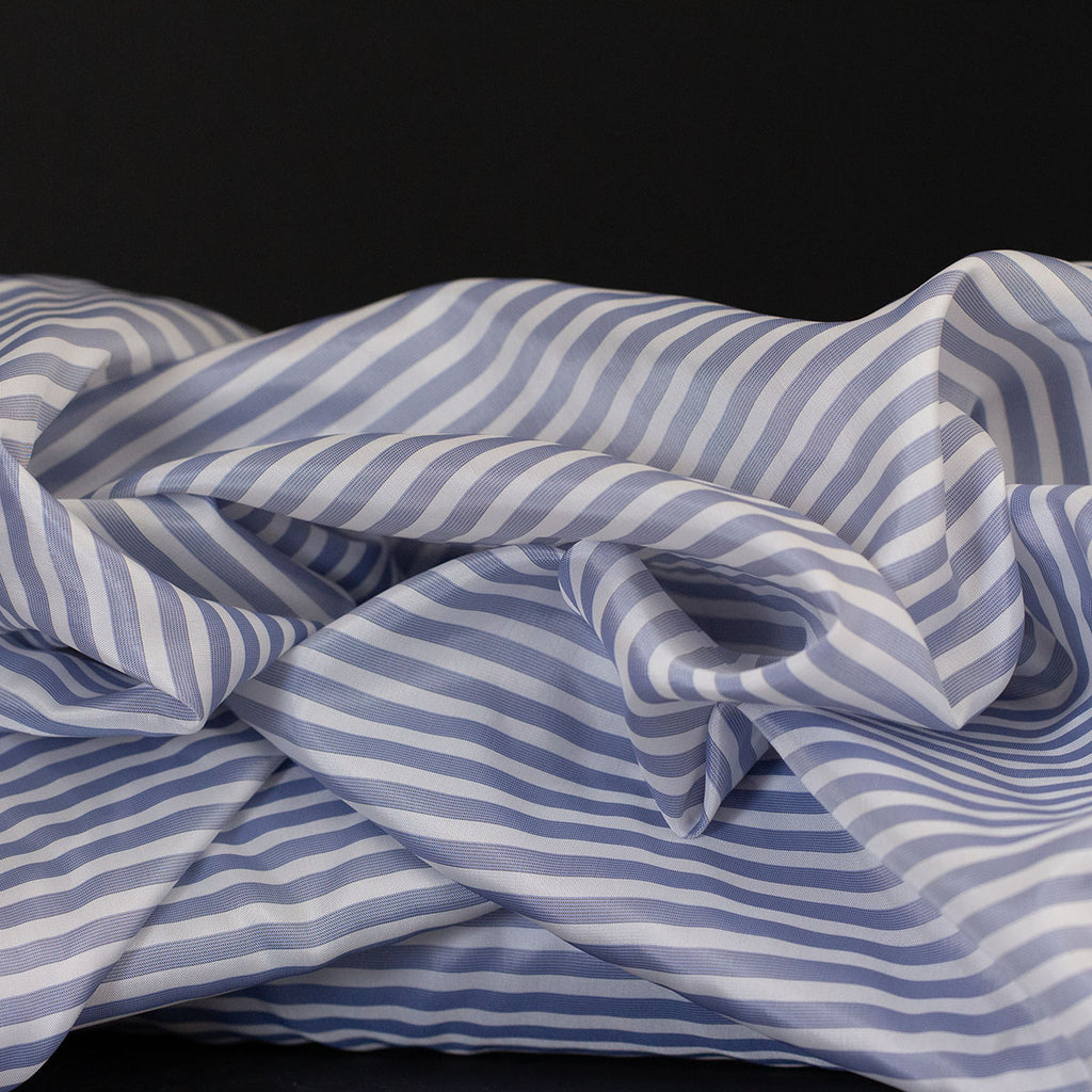 European Striped Lining Blue/White