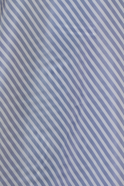 European Striped Lining Blue/White