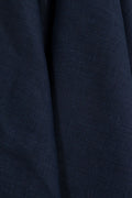European Plain Dyed Linen Dark Blue