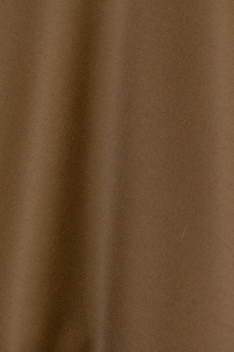 Japanese Wool Blend Camel
