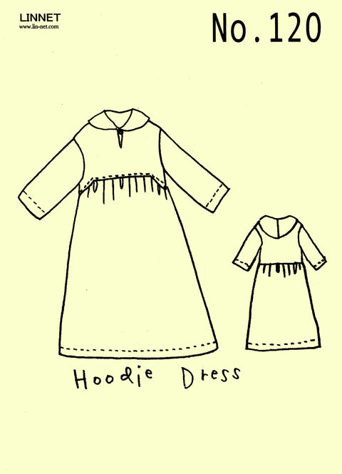 Hoodie Dress Pattern No. 120