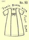 Tunic Dress with Front Yoke No. 90