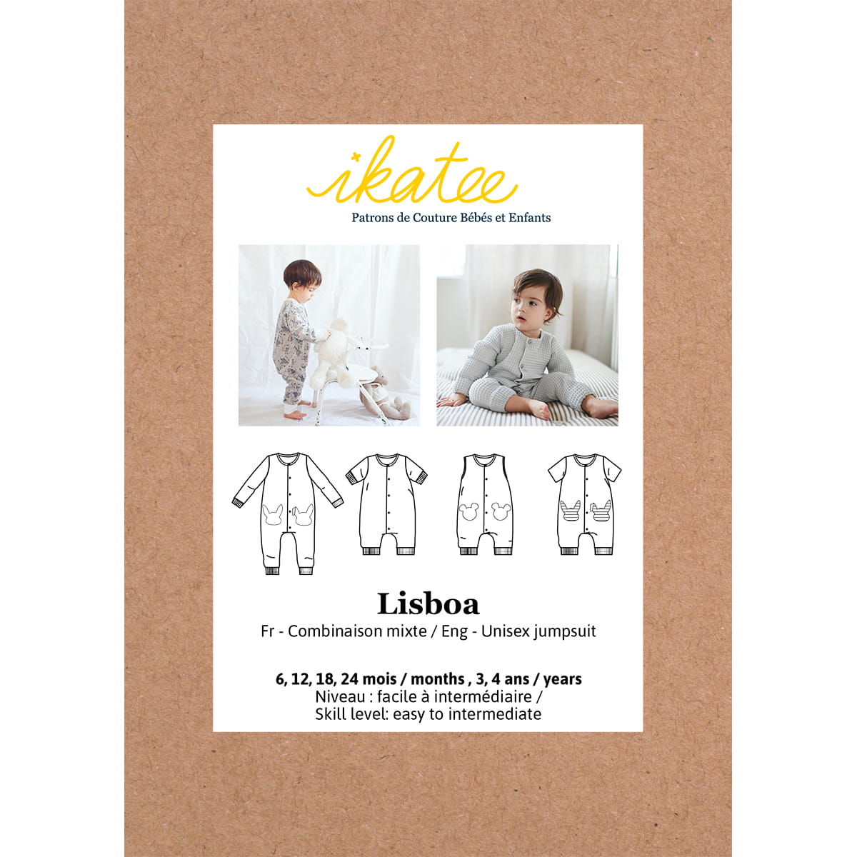 Lisboa Jumpsuit/Playsuit — 6M–4Y