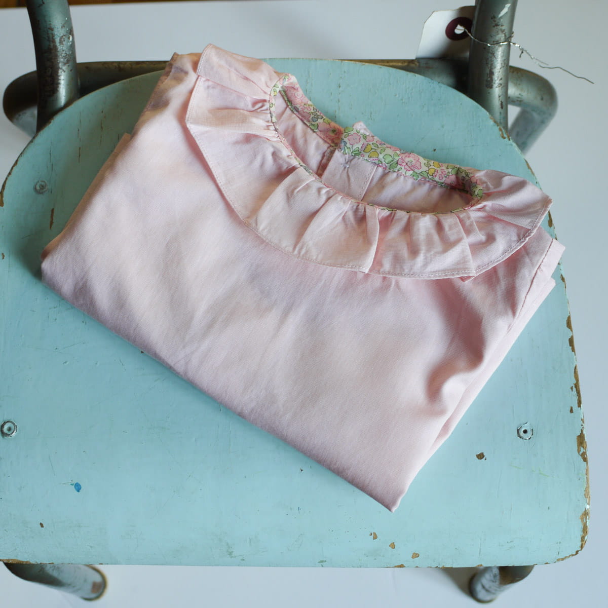 Electre Frilled Collar Blouse — 1M–4Y