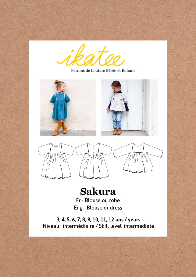 Sakura Blouse & Dress — 3–12Y