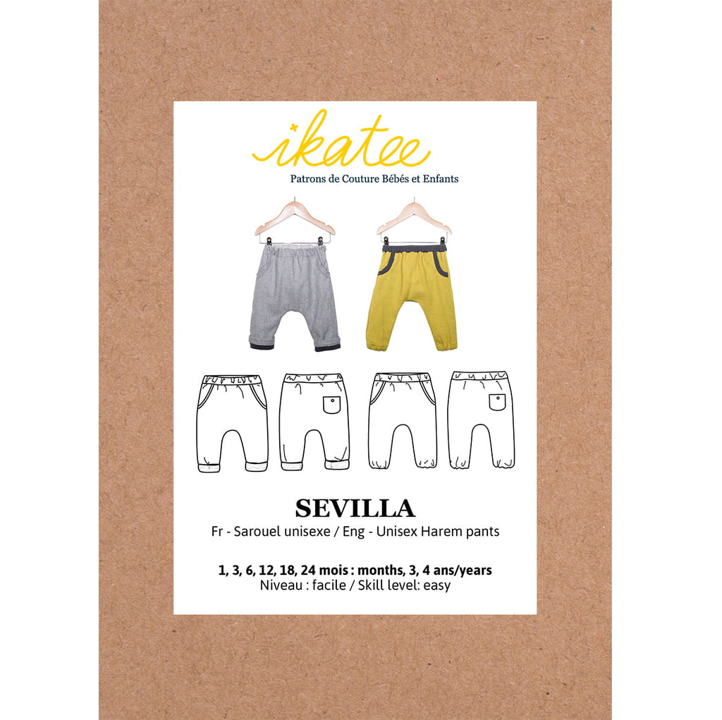 Sevilla Harem Pants — 1M–4Y