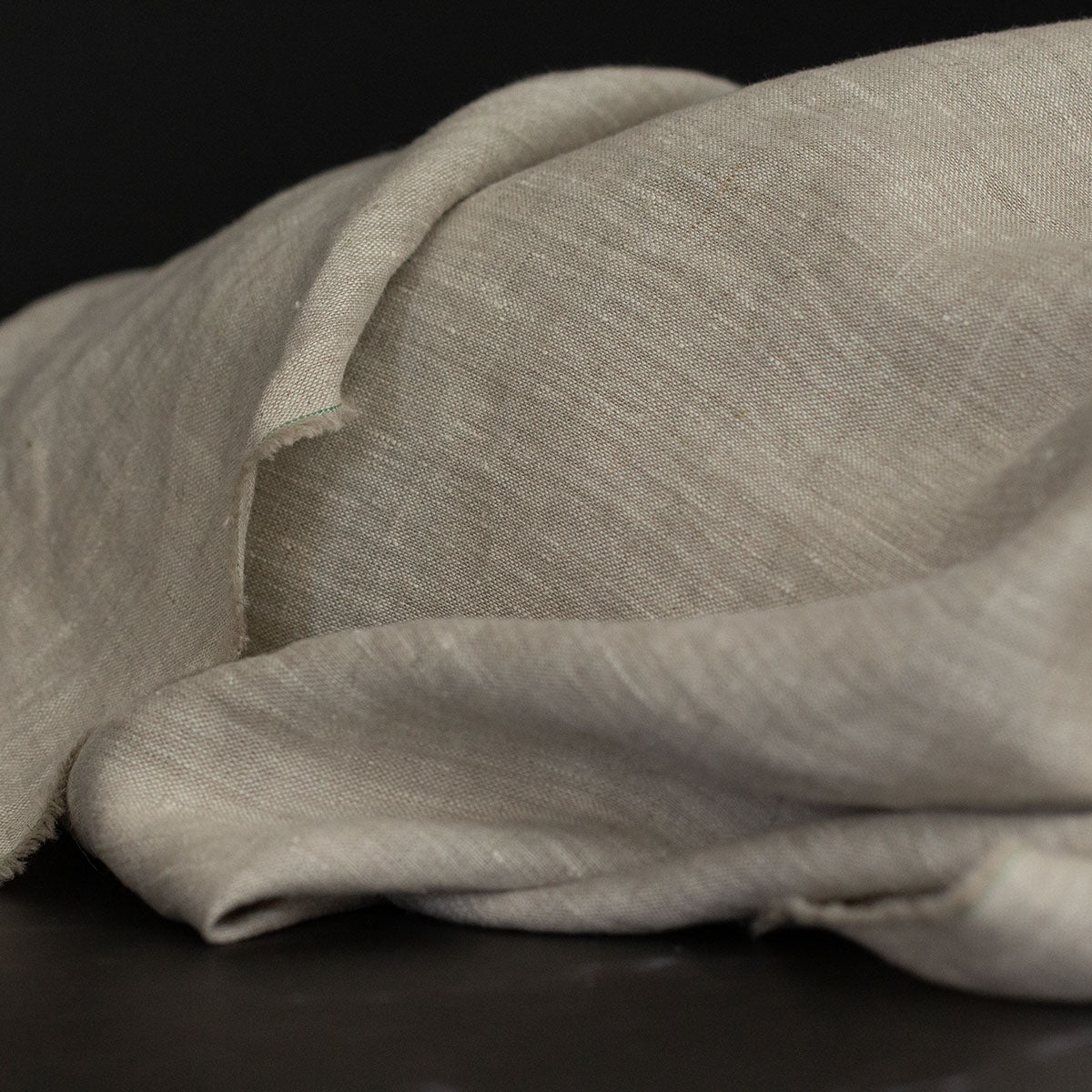 European Plain Dyed Linen Natural
