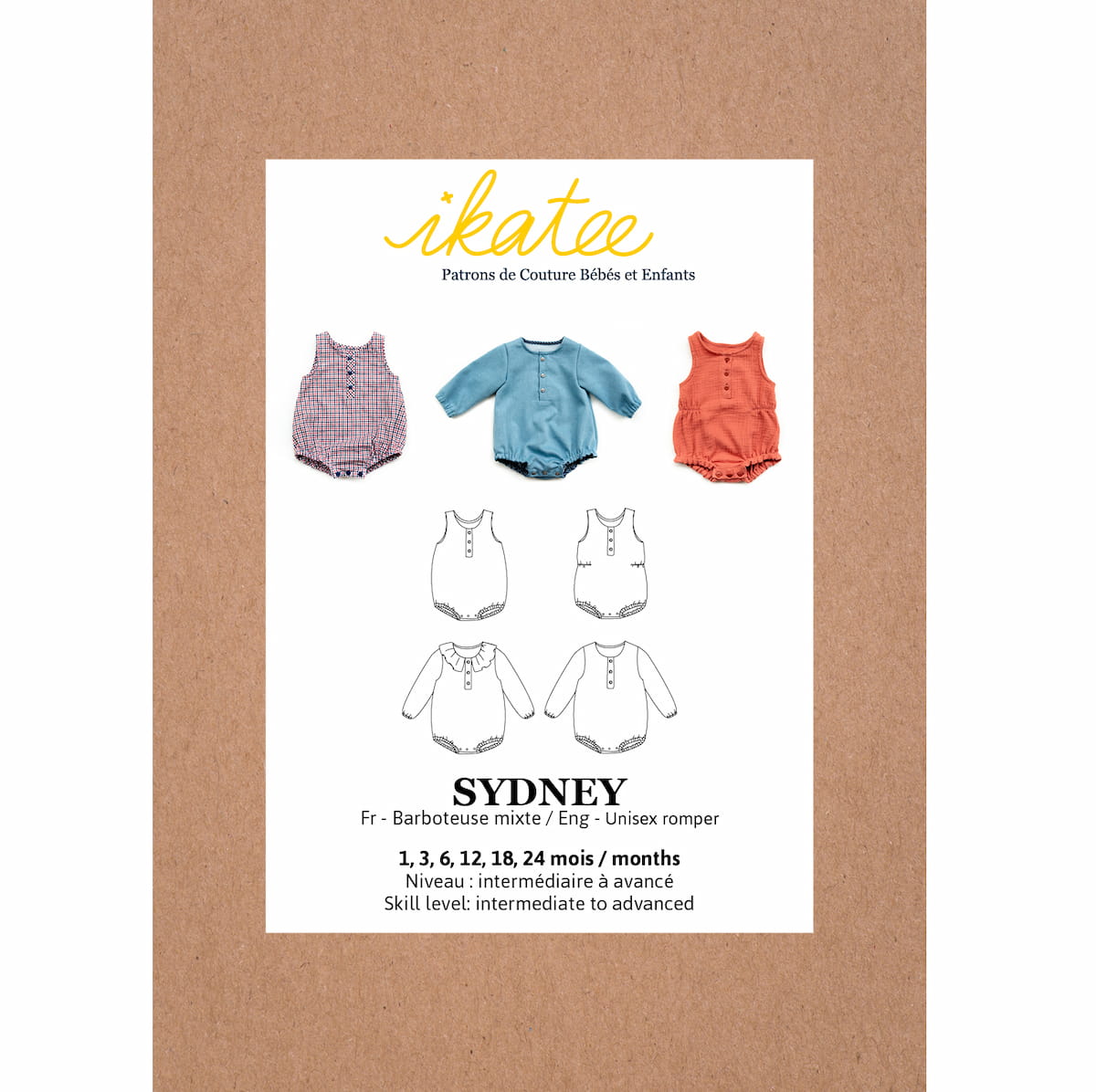 Sydney Romper — 1–24M